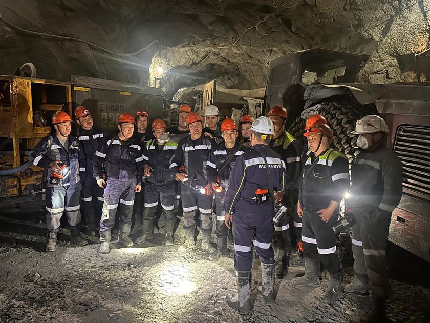 Kazakhmys Introduces Safety Stand-Down Meetings: Five Minutes That Save Lives
