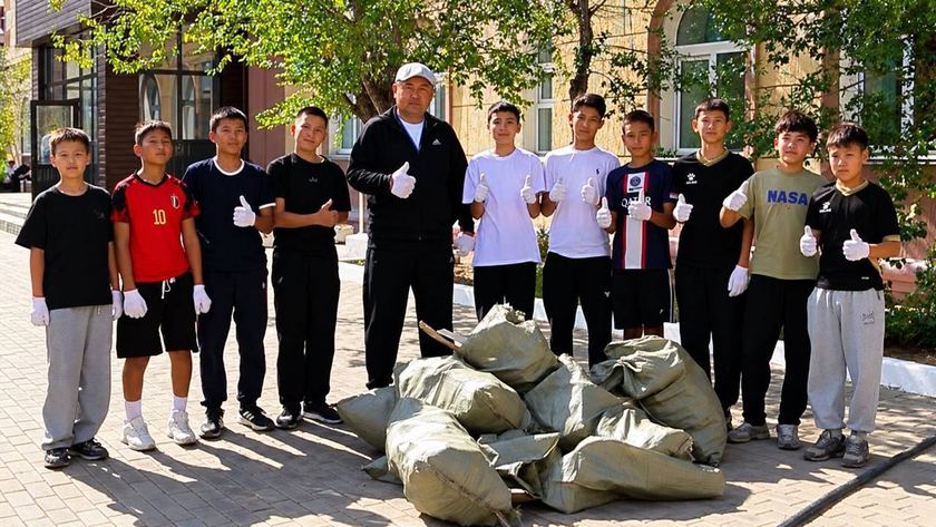 «Жасыл ойындары»: 500 школьников Балхаша объединили спорт и заботу о городе